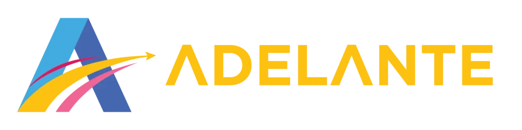 Adelante community development logo