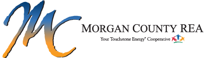 Morgan County REA logo, gradient 